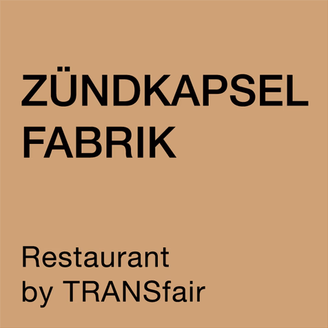 Restaurant Zündkapselfabrik by TRANSfair Logo