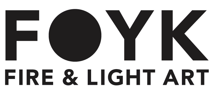 FOYK – Fire & Light Art Logo