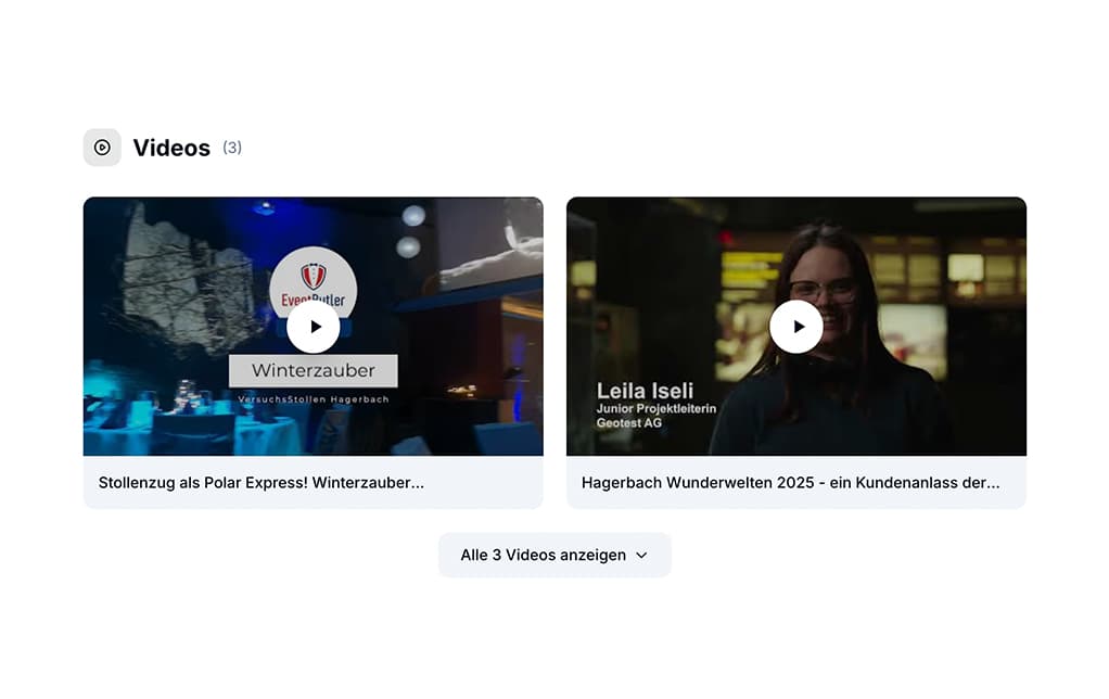 Video, Reels und Ton
