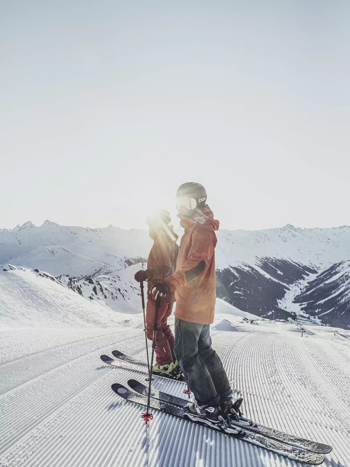 Événement d'esprit d'équipe en ski au Joseph's House
