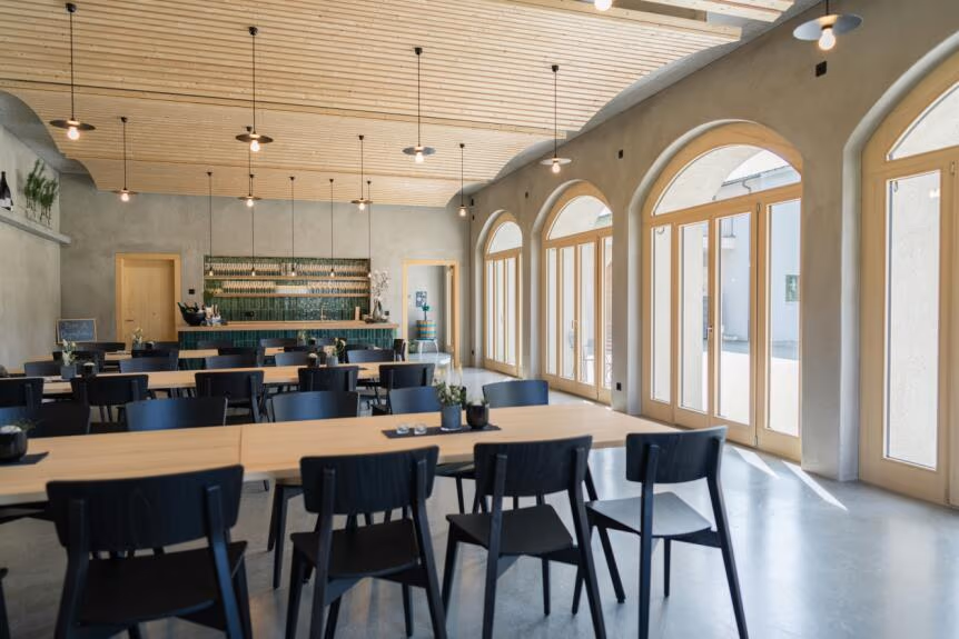 Event venue at Weingut Marugg