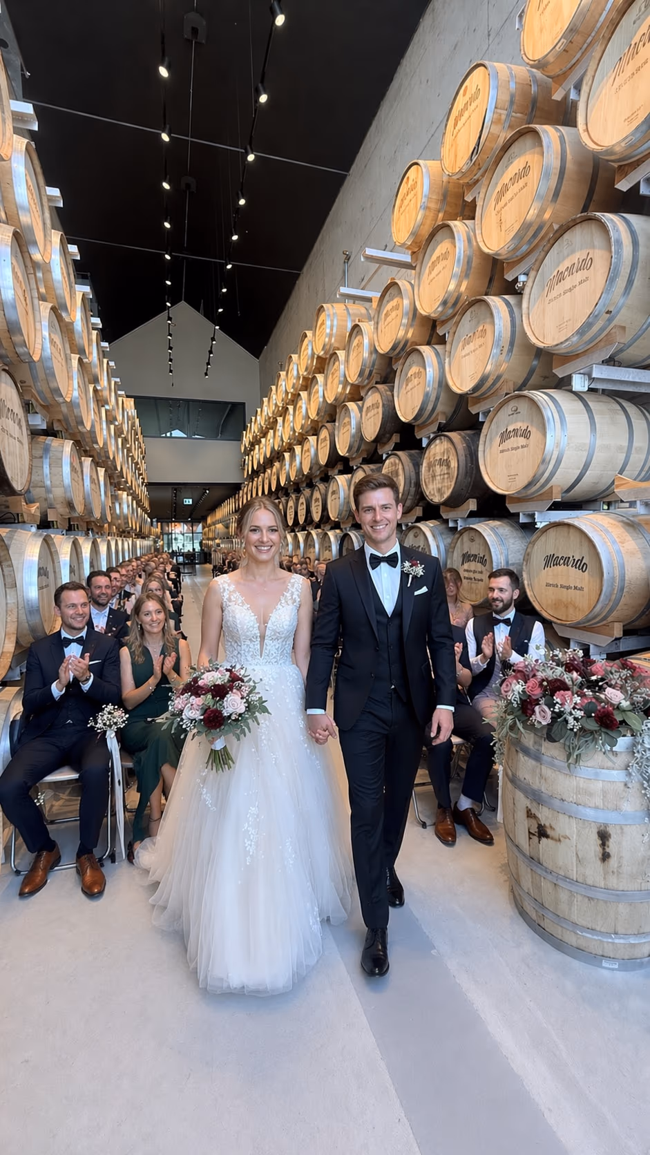 Heiraten im Macardo Fasslager