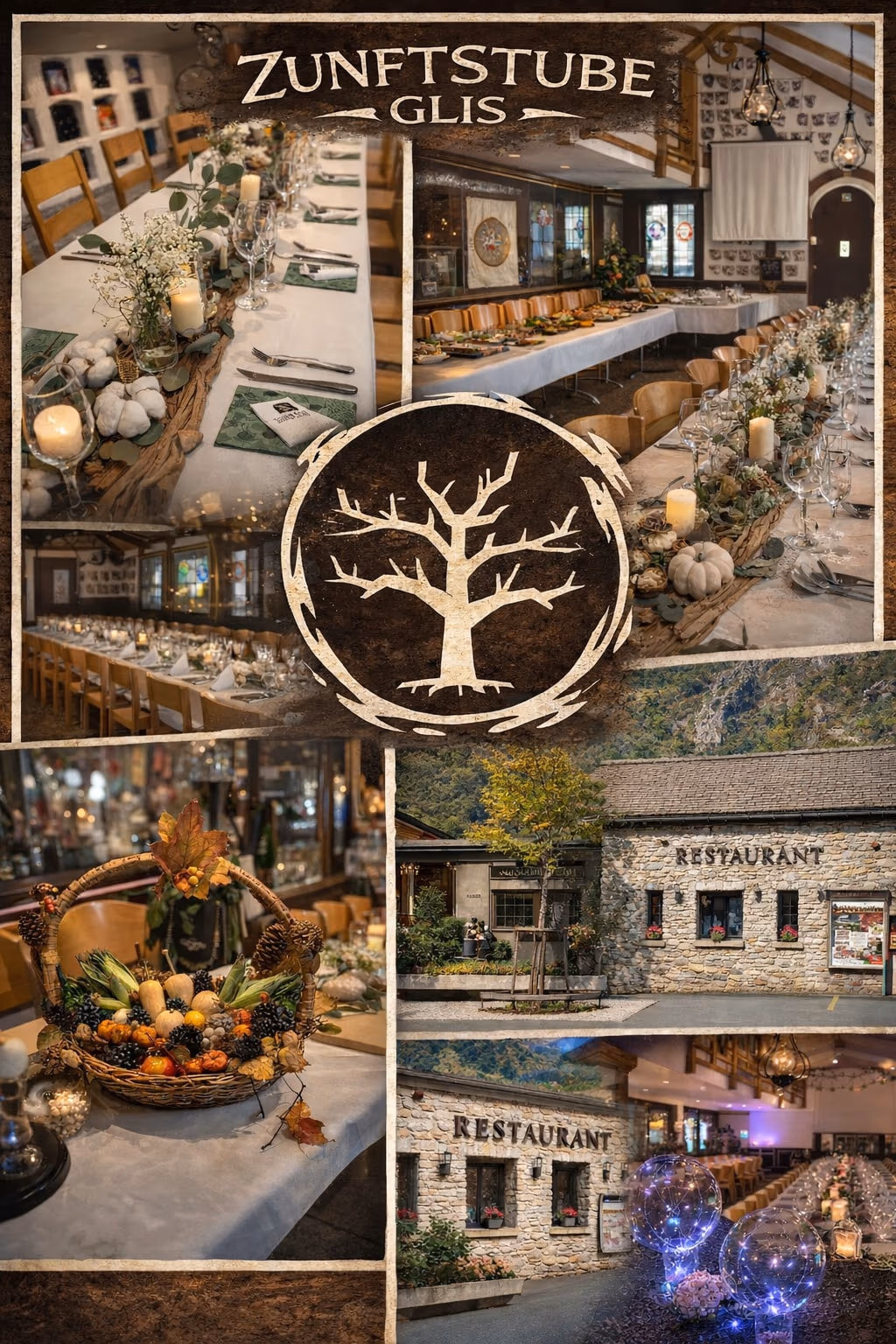 WILLKOMMEN IN DER ZUNFTSTUBE „Dem coolsten Event-Lokal im Wallis“