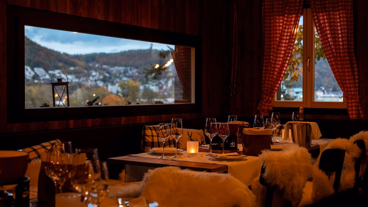 Fondue Chalet Rheinblick
