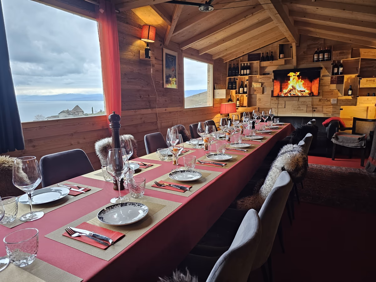 Chalet 1535 - Fondue vigneronne in Lavaux