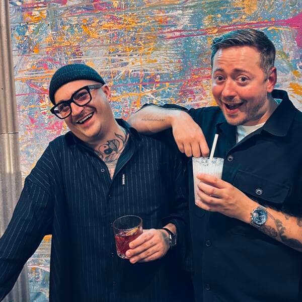 Philipp Früh und Rick Griesche