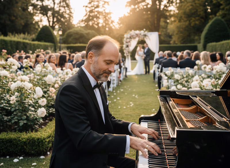 Live pianist in Zurich Logo