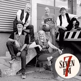 Seven 7 pm - simply rock and blues Logo