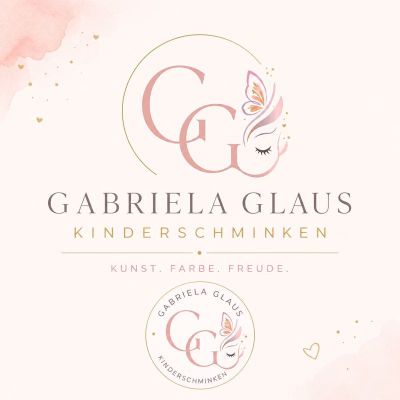 Kinderschminken Gabriela Glaus Logo