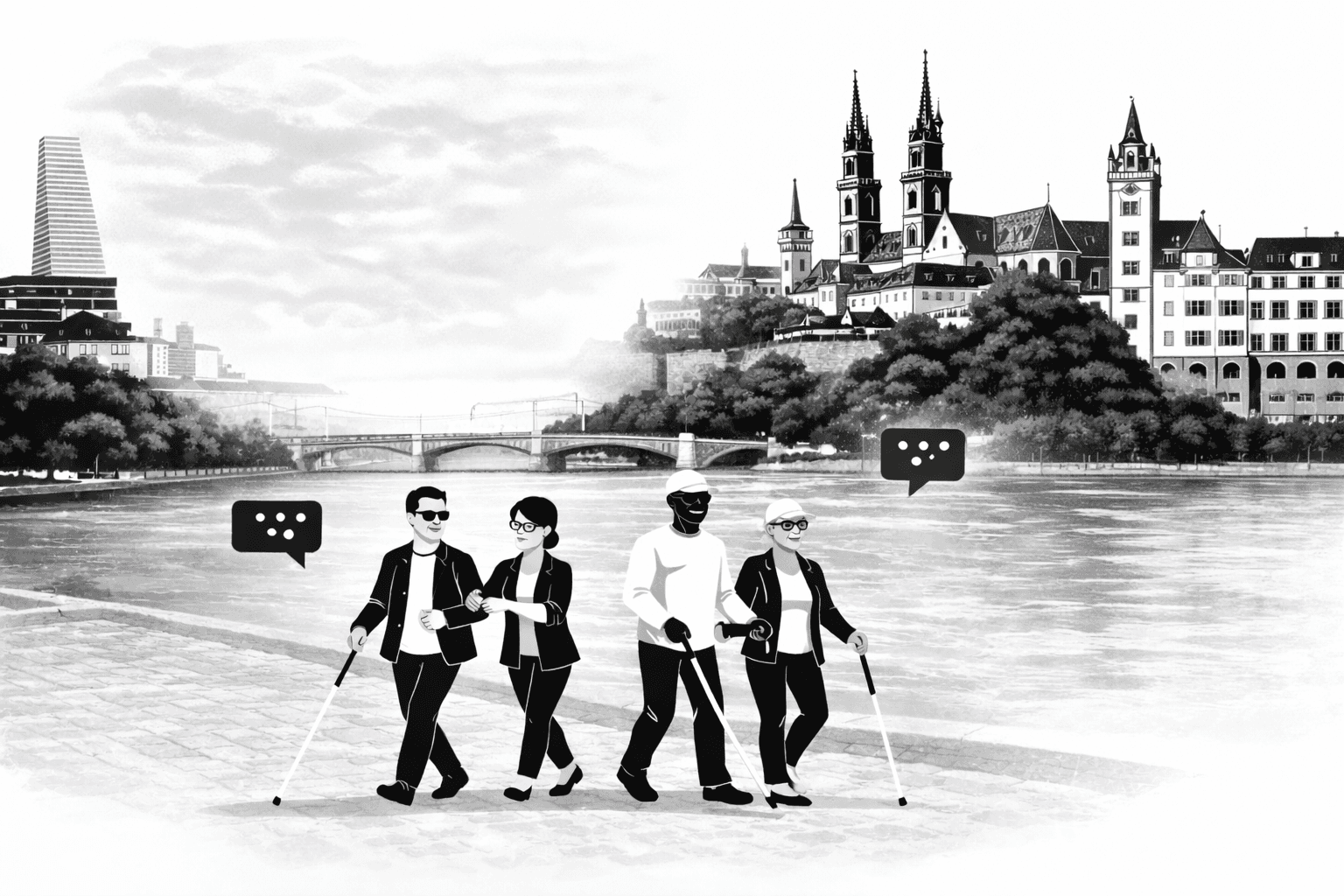 Ab August 2026 · City Walk Basel · by blindekuh