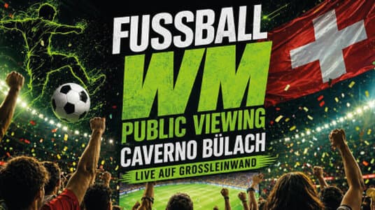 Caverno Bülach - Retransmission publique de la Coupe du monde 2026
