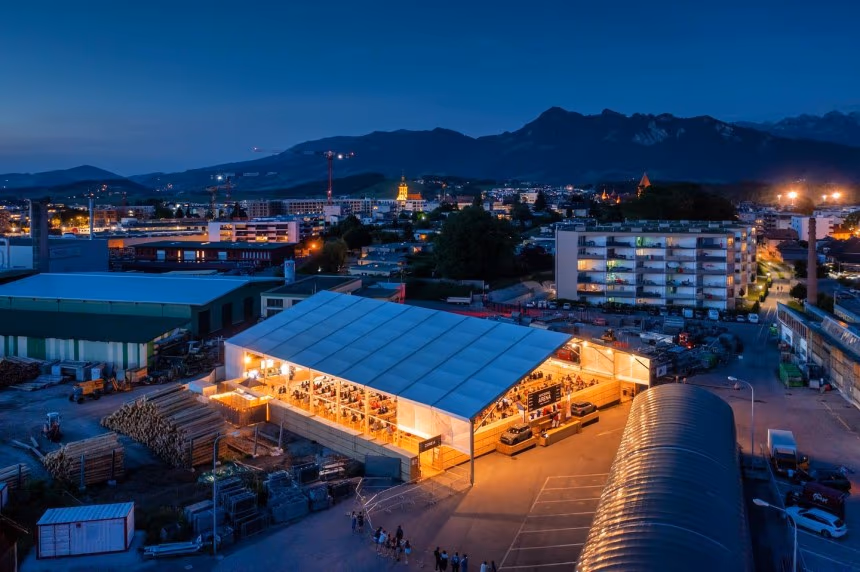 Woodball Arena in Bulle - FIFA World Cup 2026 Public Viewing