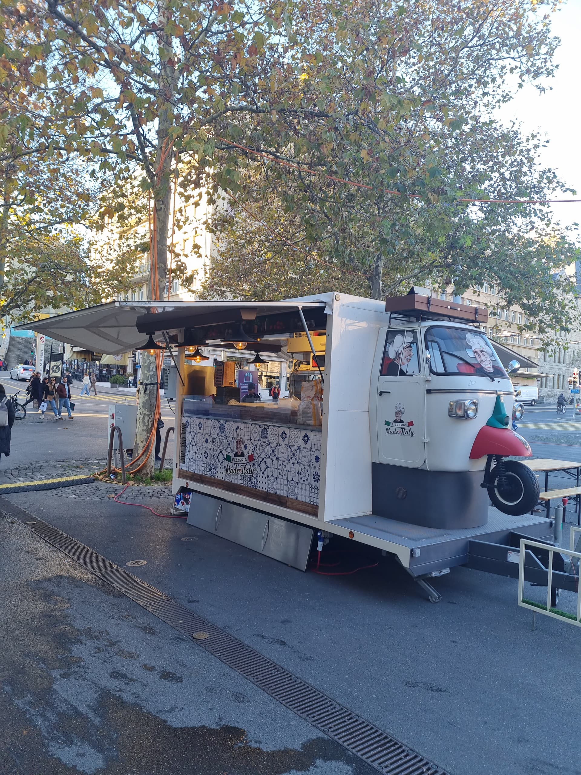 Italienischer Pizza Food-Truck