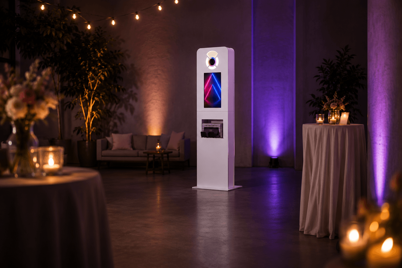Luxurious Photo Booth (incl. Props Case)