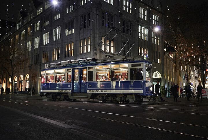 Fondue-Tram Zurigo - Edizione Grigioni