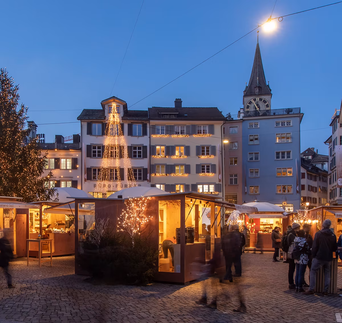 Weihnachtsmarkt Münsterhof Zürich 2026