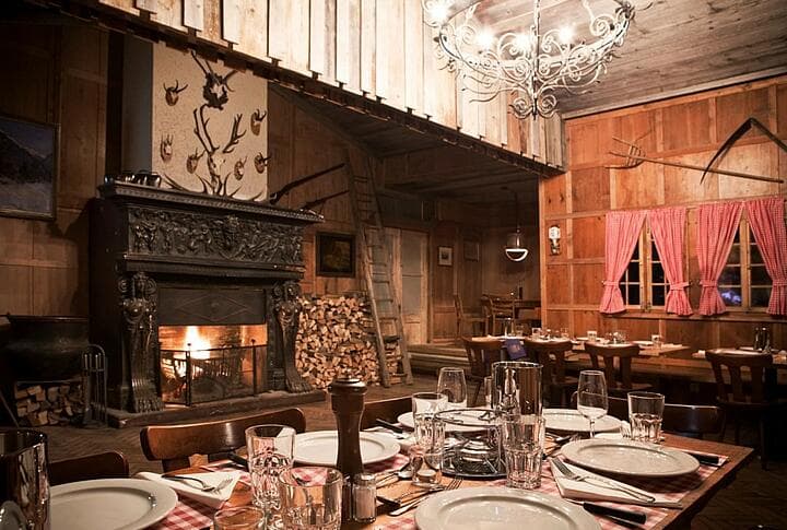 Fondue und Raclette in der Titlis-Hütte Luzern