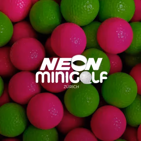 UV-Neon Minigolf Zürich – Das neue Indoor-Erlebnis am Bellevue