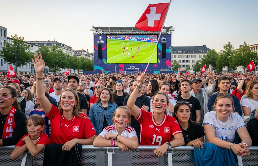 Frauen Fussball EM 2025 in der Schweiz: Euer Guide zu den besten Public Viewings und Fanzonen!