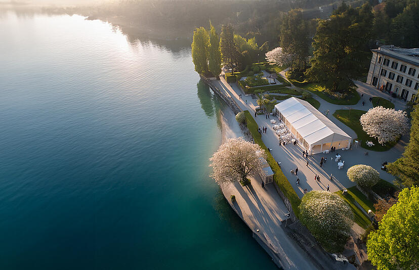 Event locations by the water: celebrations with flair
