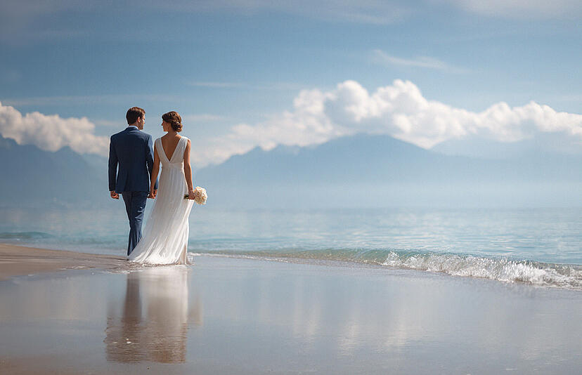 Beach-Wedding-Feeling: Maritime Dekoration und Styling für Hochzeiten am Wasser